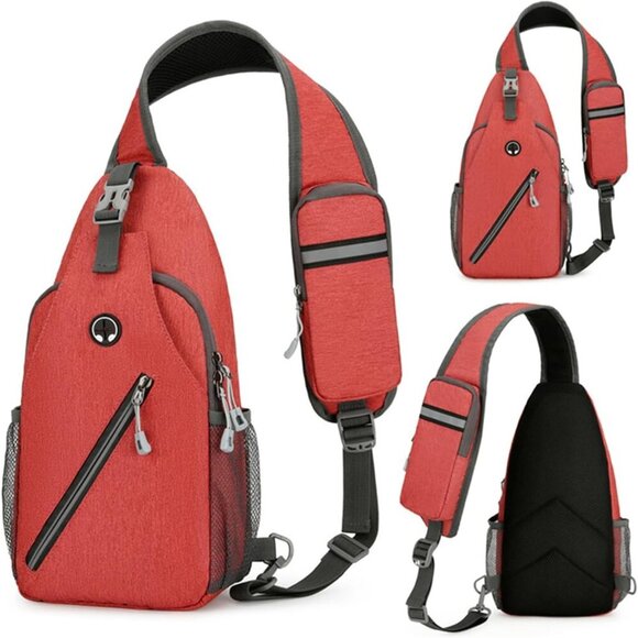 Crossbody Bags Sling Backpack, Sling Bag Cross body Shoulder Bag for Men and Wom - Picture 1 of 9